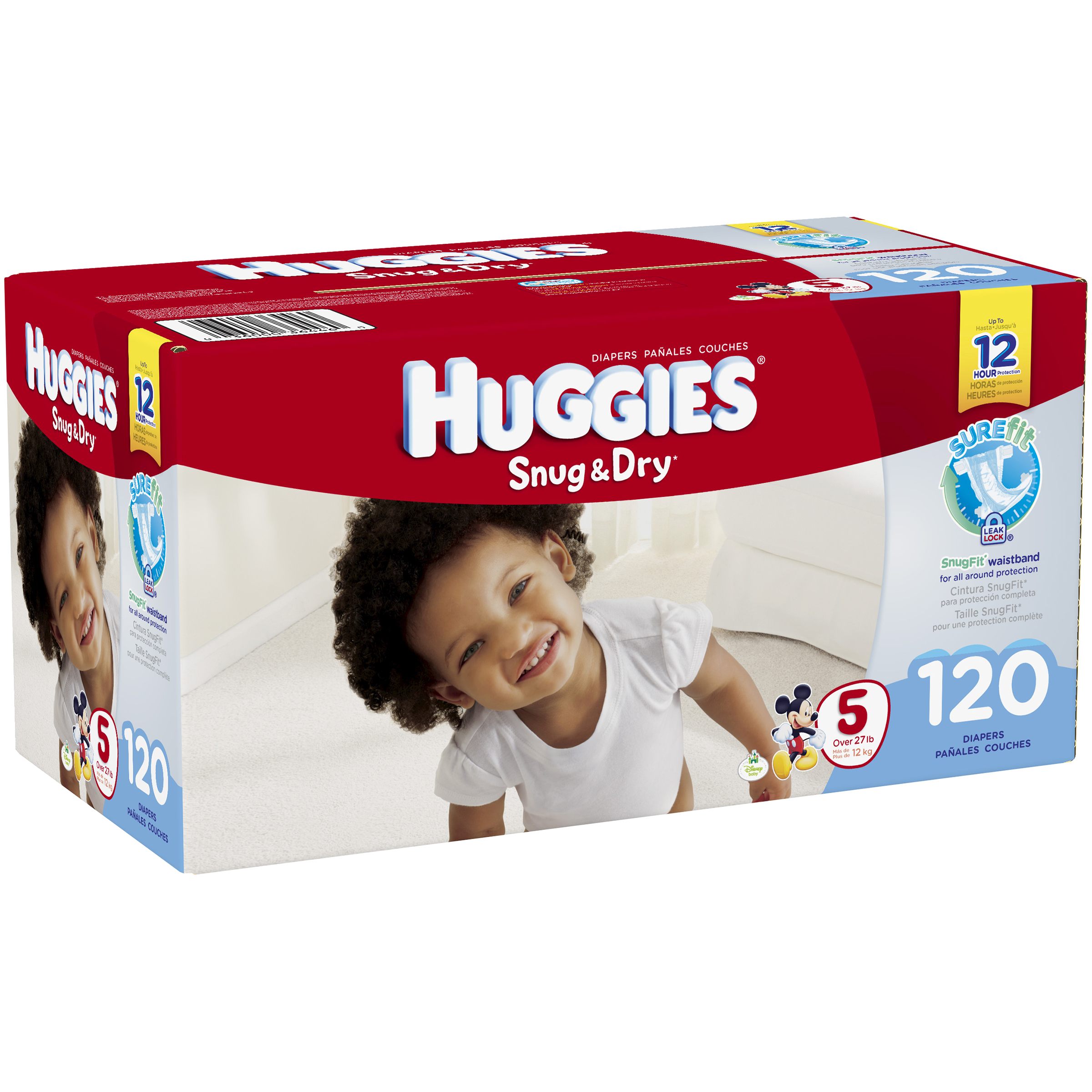 Huggies Disposable Diapers UPC & Barcode