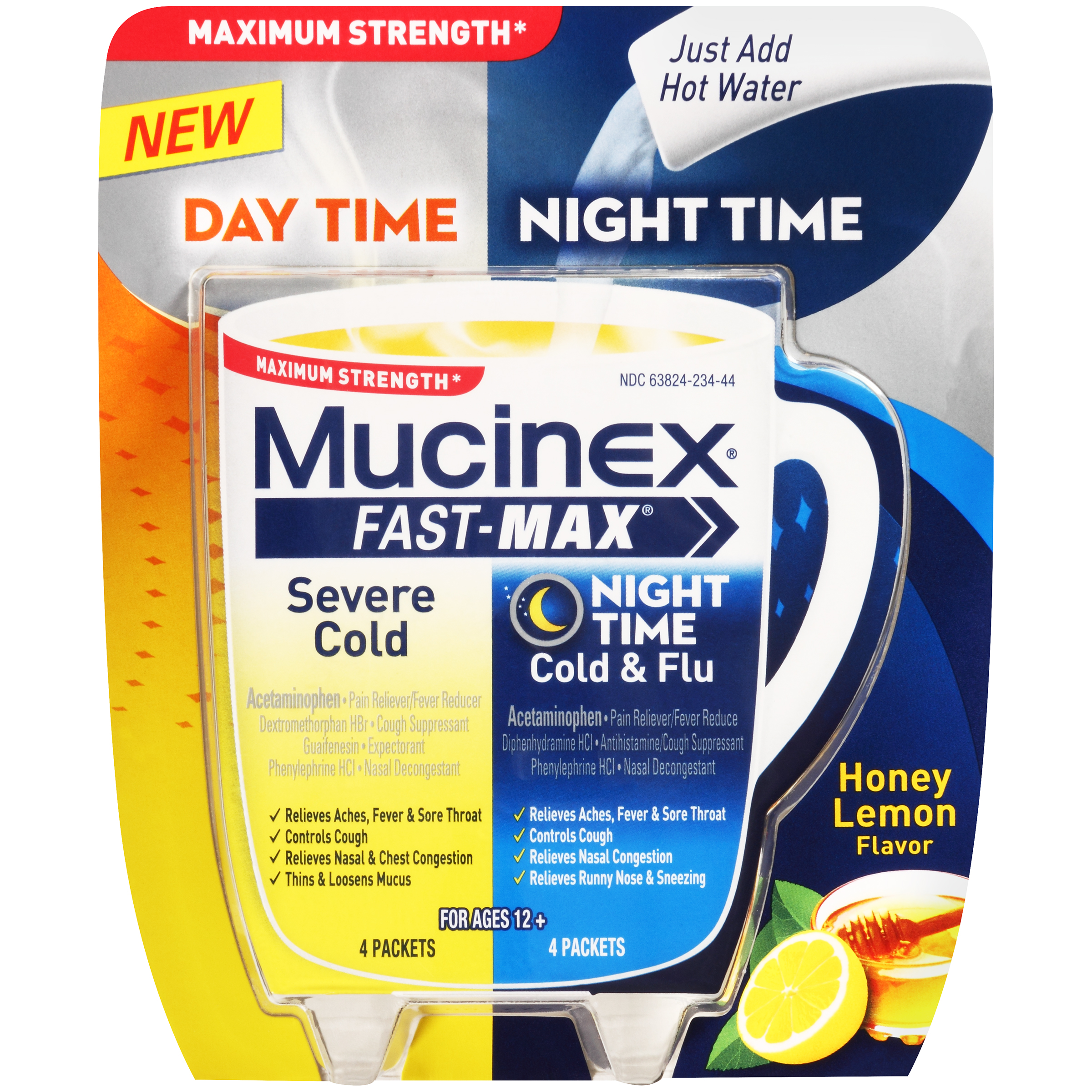 Mucinex Cold Flu Relief UPC Barcode upcitemdb com