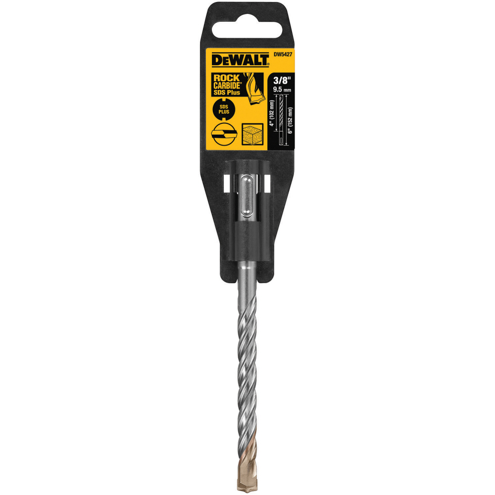 UPC 028874054271 product image for DeWalt 3/8 In. x 4 In. x 6 In. Rock Carbide SDS+ Hammer Bit | upcitemdb.com