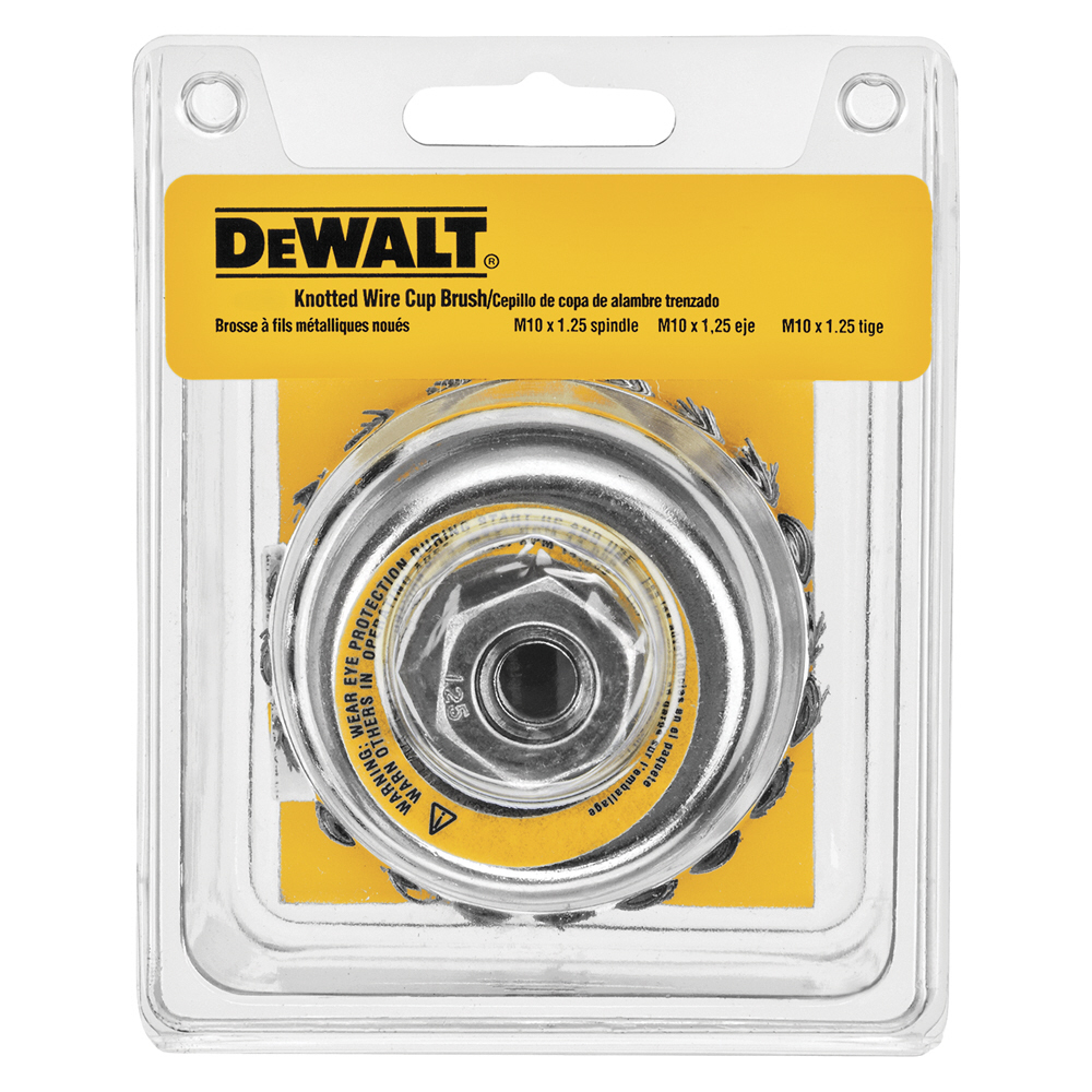 DeWalt 4 In. Knotted Cup Brush at Sears.com