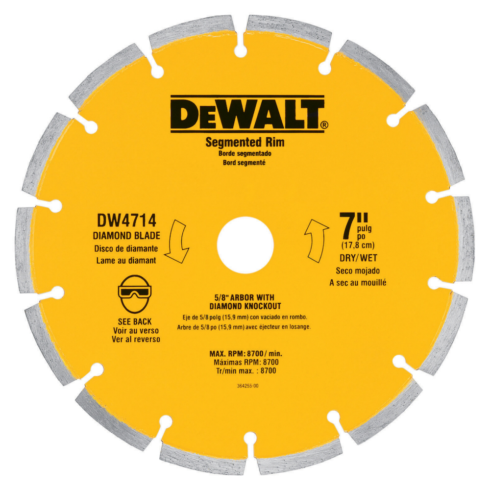 DeWalt 7 In. Segmented Diamond Blade at Sears.com