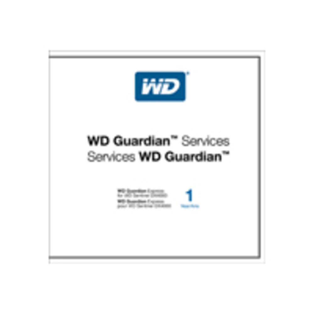 WD Guardian Express - 1 Year - Replacement - Parts - Physical Service