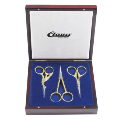 Clauss Goldline Wood Box Gift Set - Includes 1 Each #12930, #12900, #12910 at Sears.com