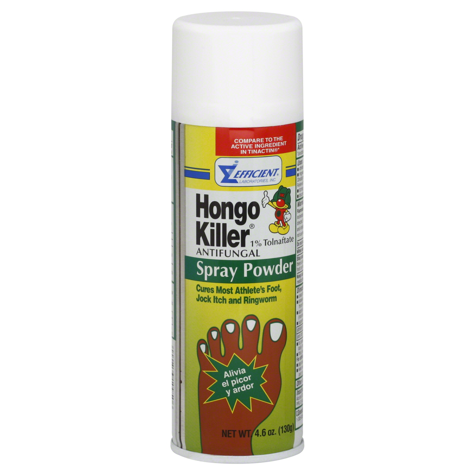 Hongo Killer Antifungal Spray Powder, 4.6 oz (130 g)