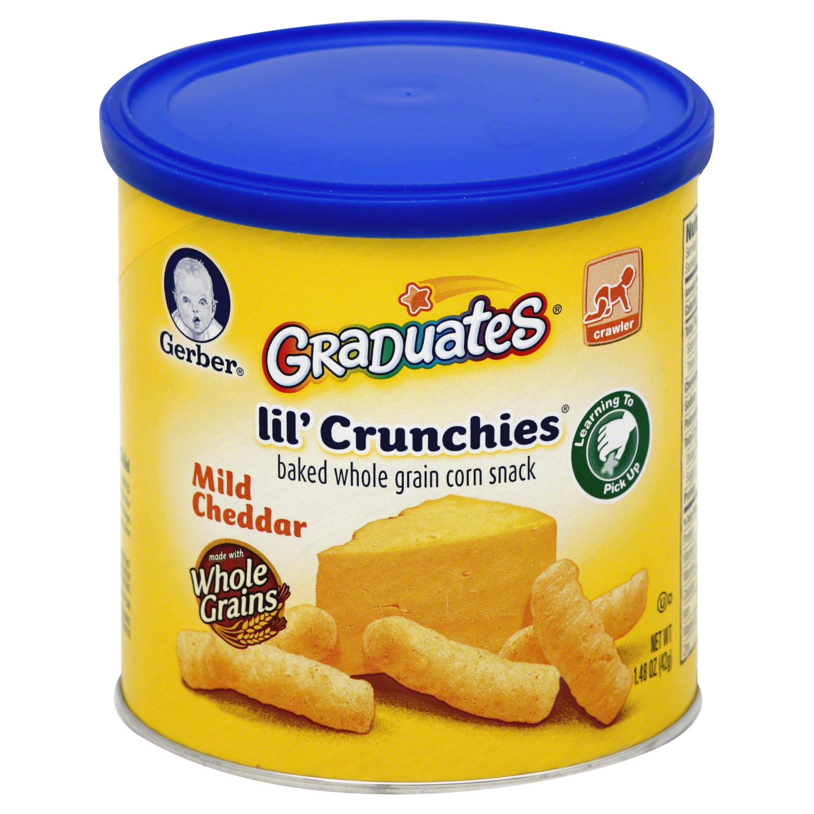 Gerber Graduates Lil' Crunchies, Mild Cheddar, 1.48 oz (42 g) at Kmart.com