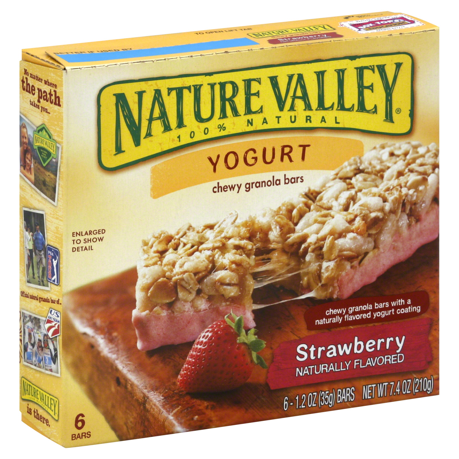 nature valley strawberry yogurt bars