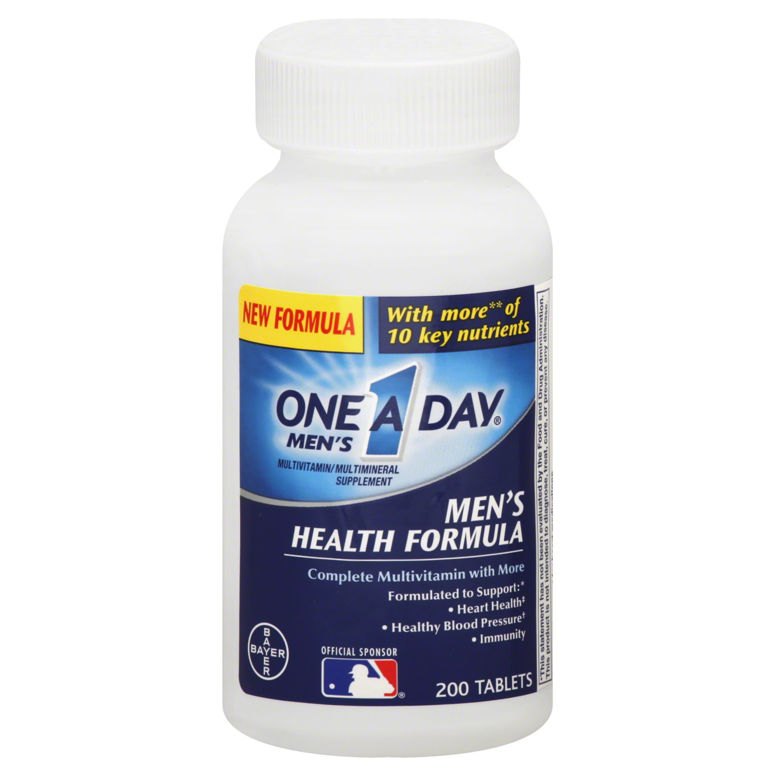 UPC 016500080145 ONE A DAY Men's Health Formula, Tablets, 200 tablets