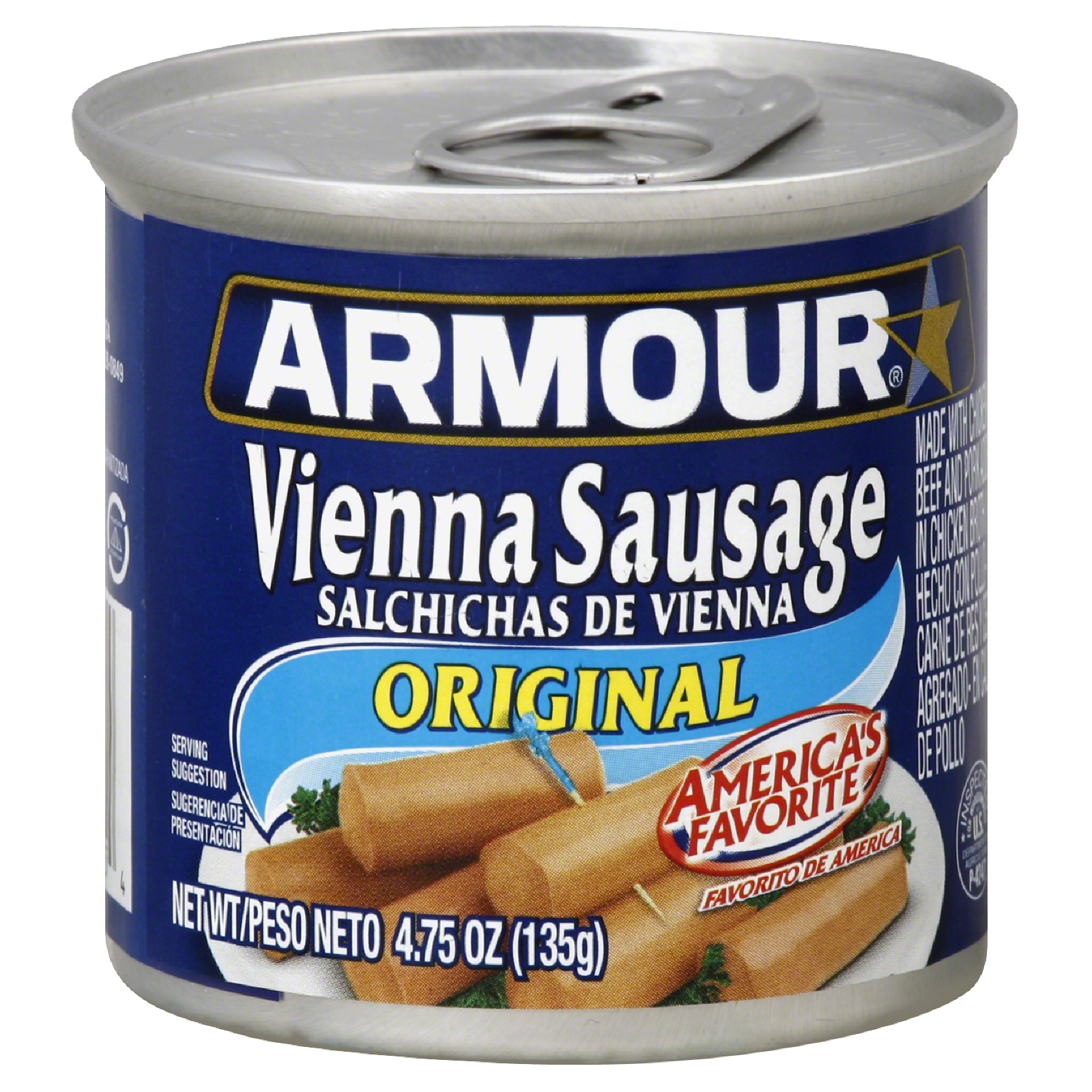 Armour Vienna Sausage, Original, 4.75 oz (135 g) at Kmart.com