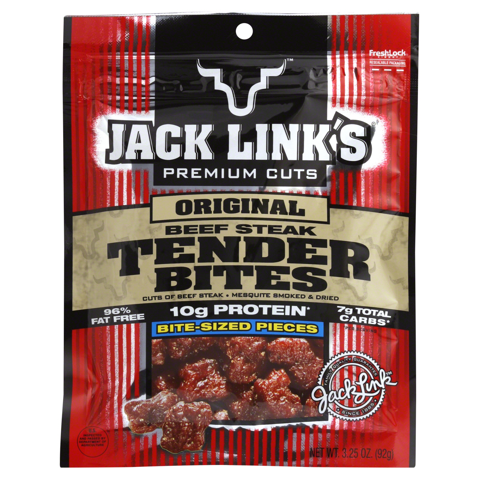 UPC 017082112071 product image for Premium Cuts Tender Bites, Original, Beef Steak, 3.25 oz (92 g) | upcitemdb.com