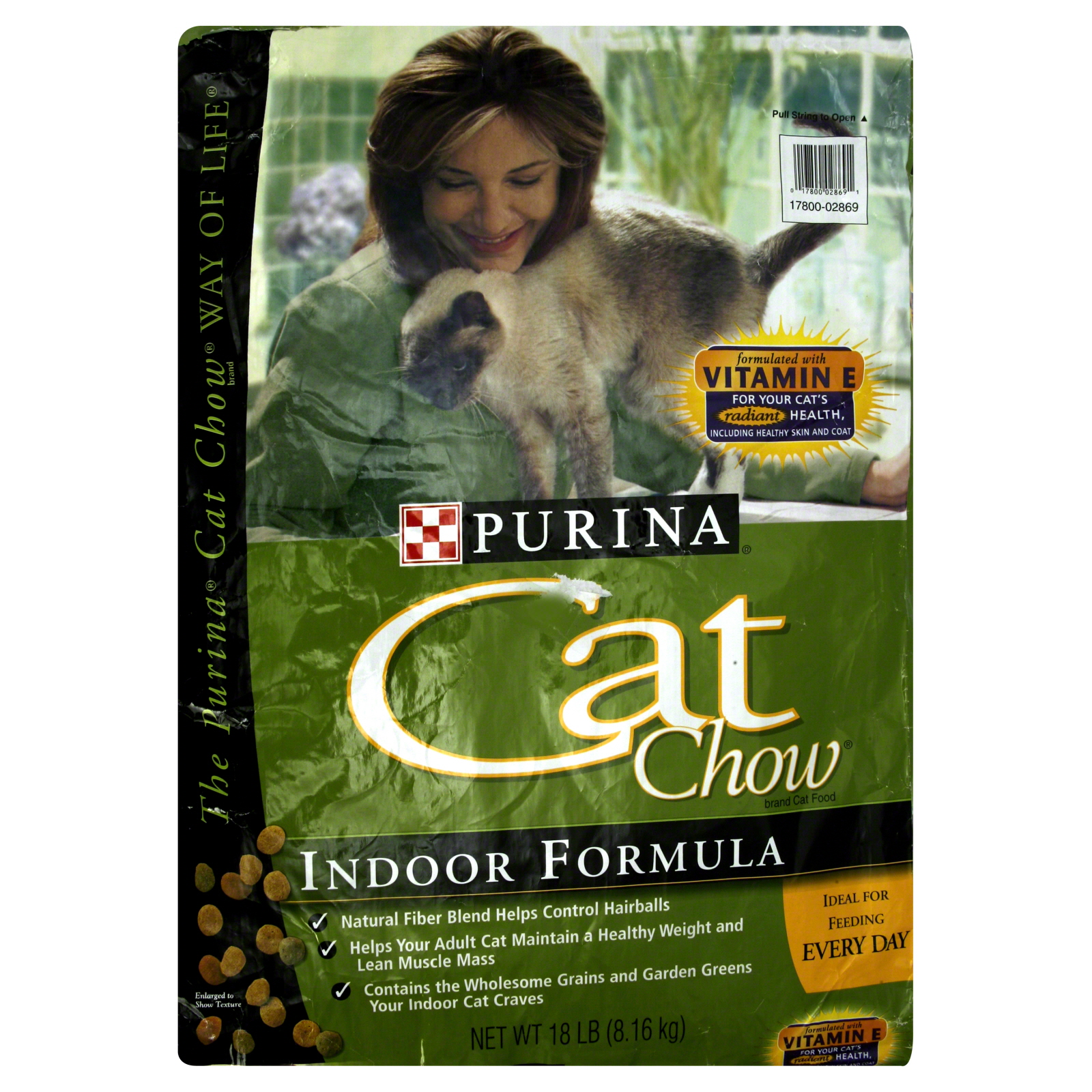Purina Indoor Formula Cat Food, 18 lb (8.16 kg) at mygofer.com