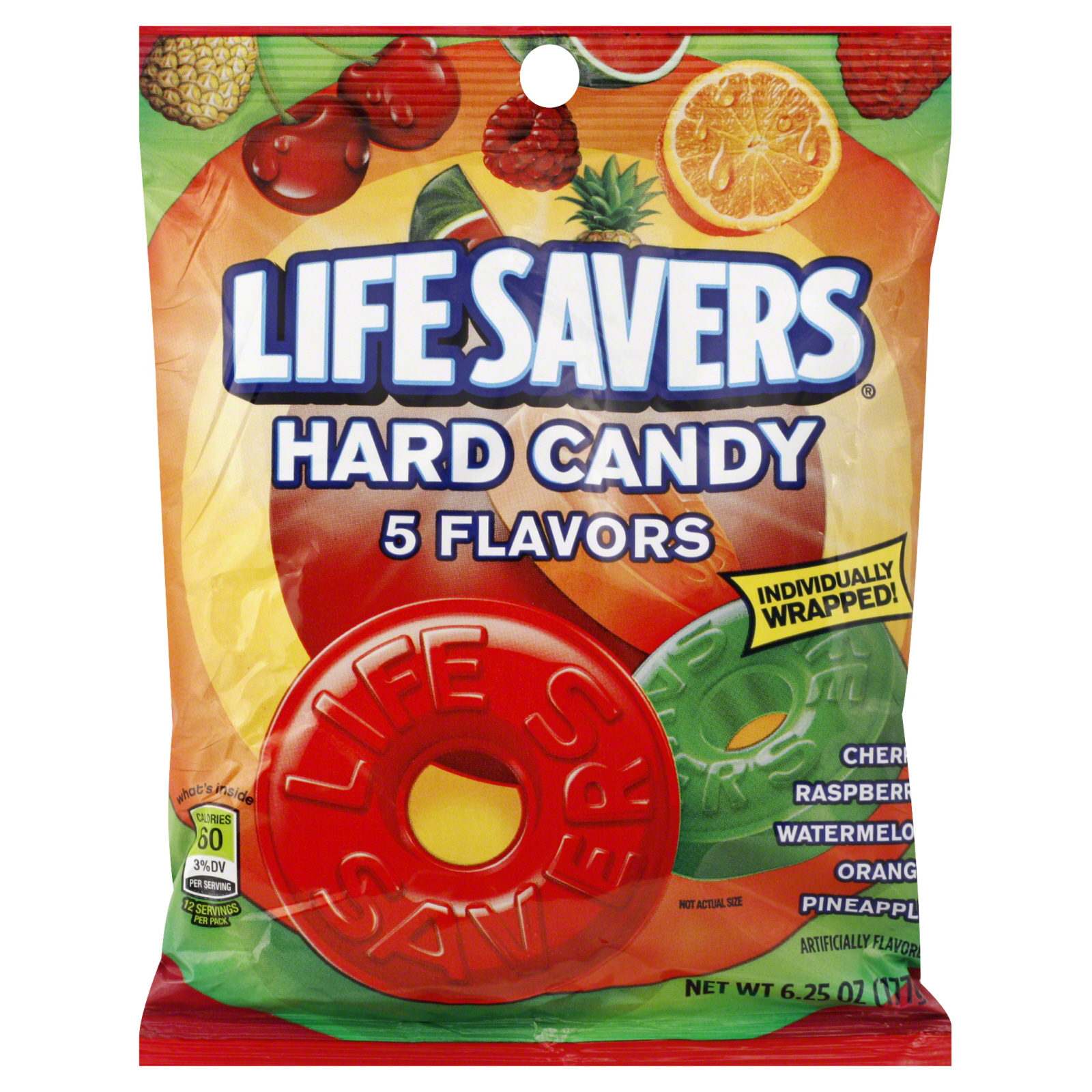 Creme Savers Hard Candy, Strawberry & Creme, 6 Oz (170 G) Hard Candy