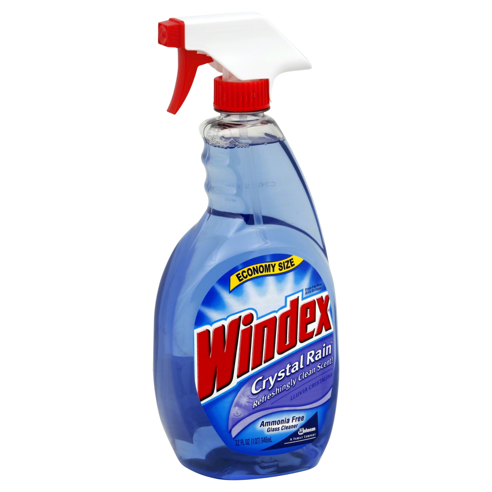 Windex Glass Cleaners, Ammonia Free, Crystal Rain, 32 fl oz (1 qt) 946 ml at Kmart.com