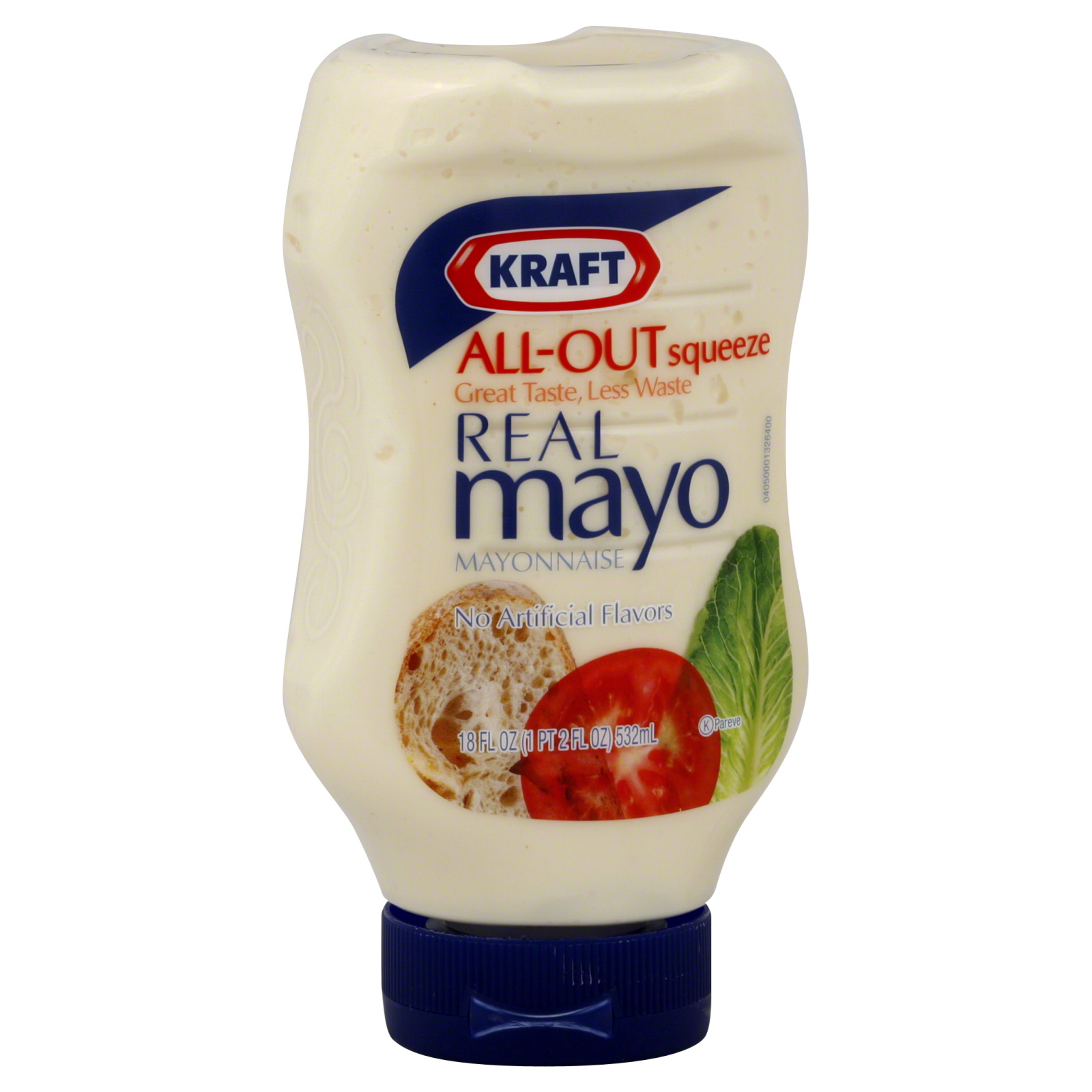 Kraft Mayonnaise, Real Mayo, 18 fl oz (1 pt 2 fl oz) 532 ml at Kmart.com