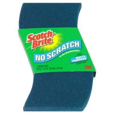 UPC 021200871610 product image for No Scratch Scour Pads, Multi-Purpose, 3 scour pads | upcitemdb.com
