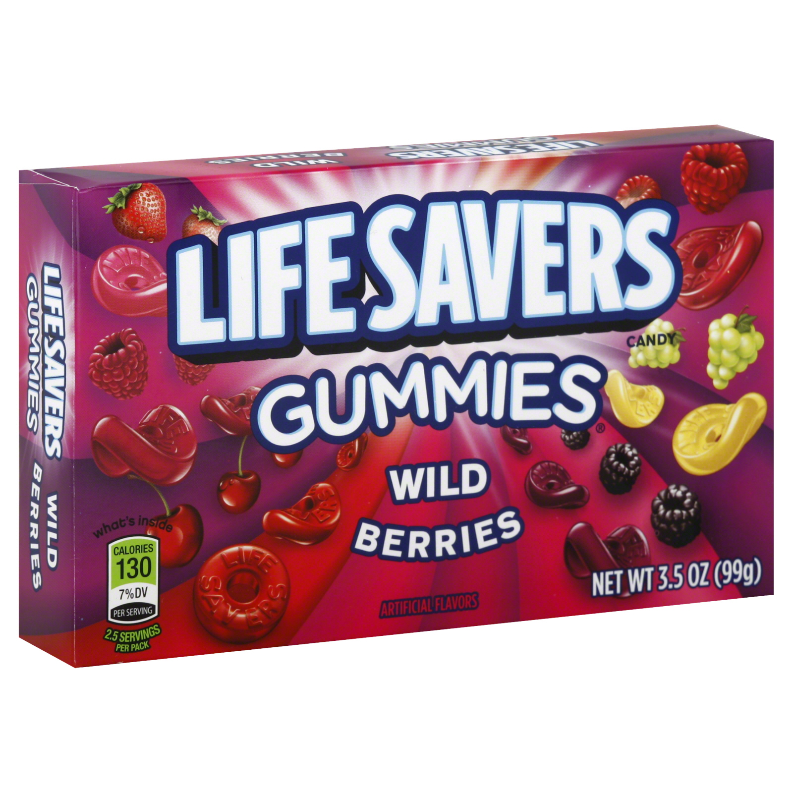 UPC 022000003591 Life Savers Wild Berries Gummy Candy, 3.5 Oz
