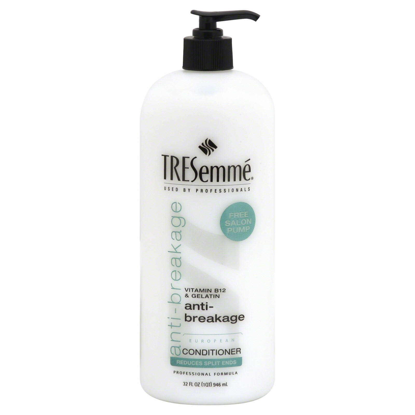 TRESemme Conditioner, Vitamin B12 & Gelatin, AntiBreakage, European, 32 fl oz (1 qt) 946 ml