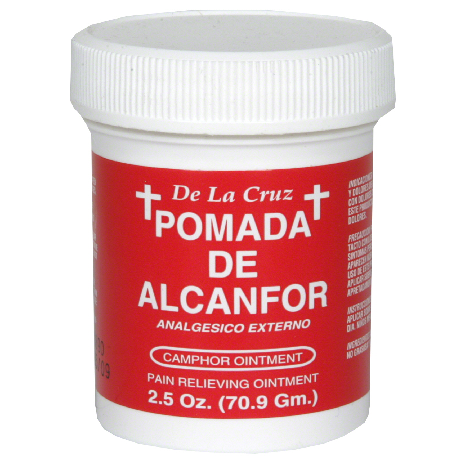 UPC 024286150020 De La Cruz Camphor Ointment, 2.5 oz (70.9 g) De La