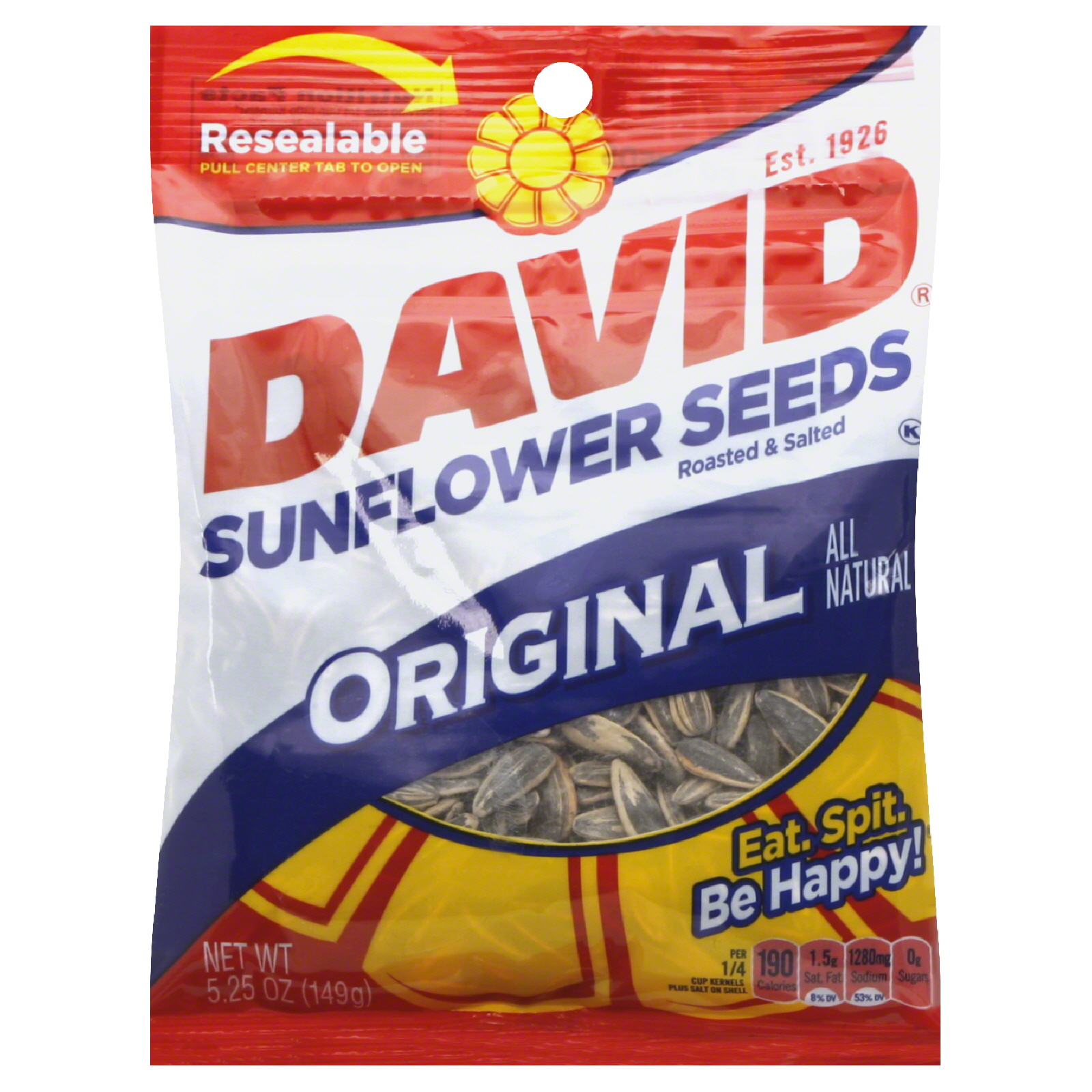 David Sunflower Seeds, Original, 5.25 oz (149 g) Shop Your Way