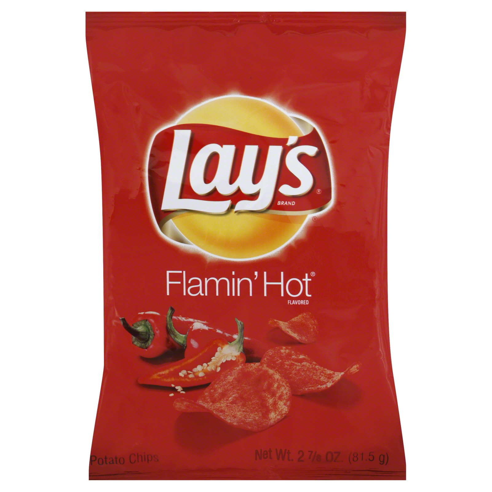 UPC 028400006972 product image for Potato Chips, Flamin' Hot Flavored, 2.875 oz (81.5 g) | upcitemdb.com