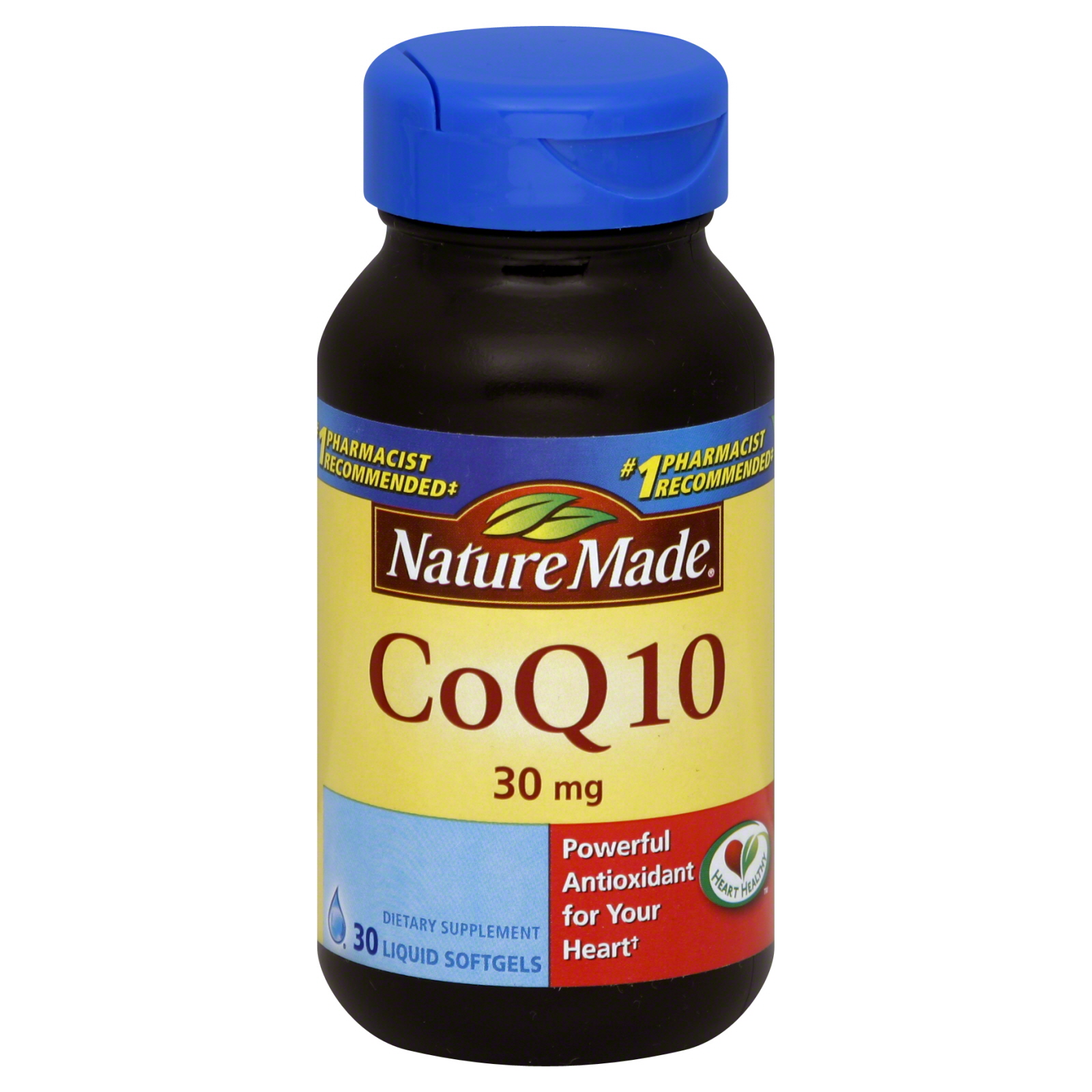 Nature Made CoQ10, 200 mg, Liquid Softgels, 80 softgels Health
