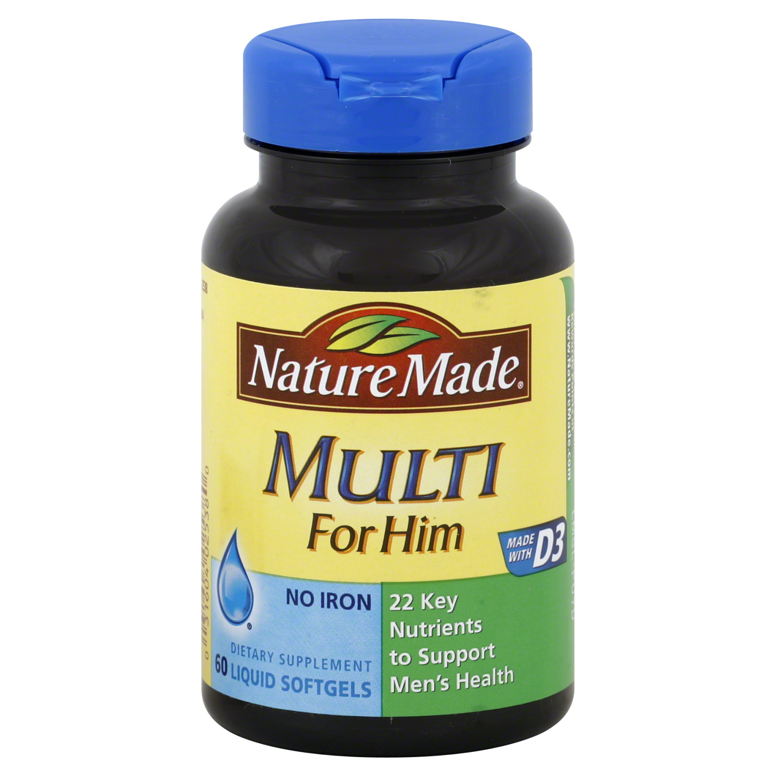 Nature Made Multi For Him, Liquid Softgels, 60 softgels at Kmart.com