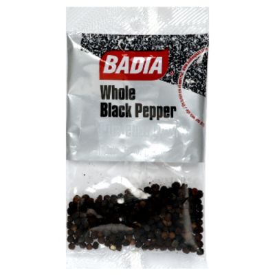 UPC 033844000257 product image for Whole Black Pepper, .5 oz (14.2 g) | upcitemdb.com