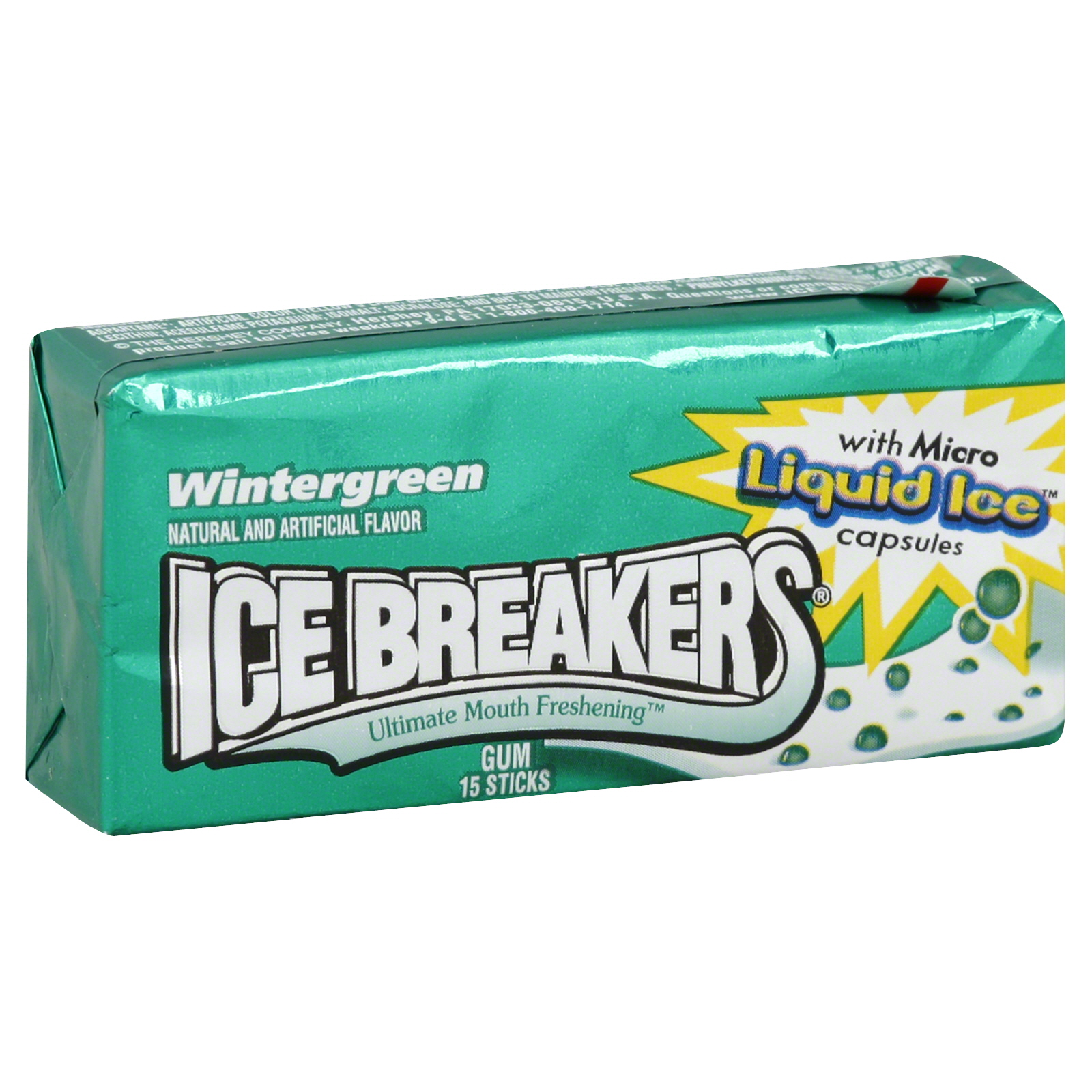 Ice Breakers Gum, Wintergreen, 15 sticks Shop Your Way Online