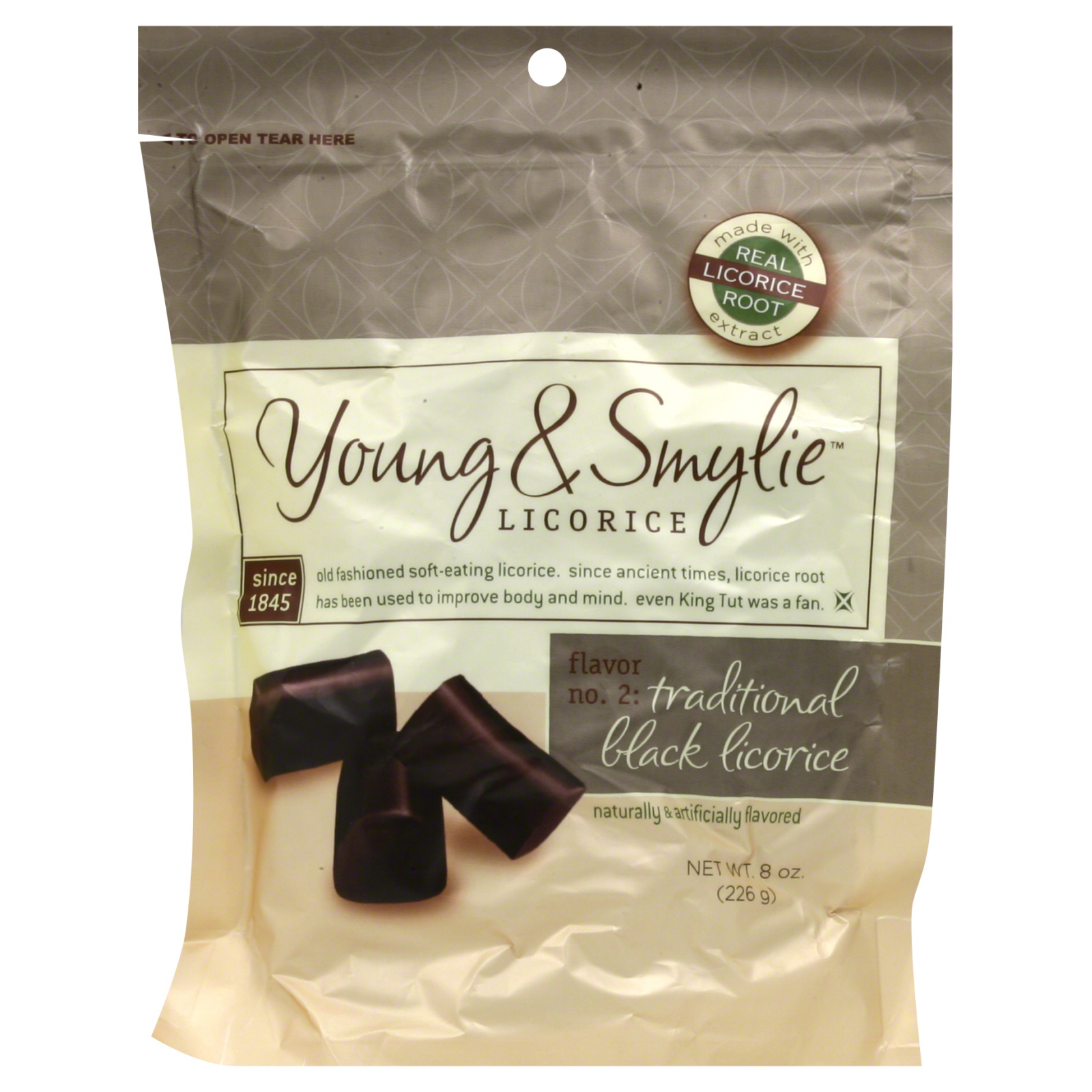 Licorice, Traditional Black Licorice, 8 oz (226 g)                                                                               at mygofer.com