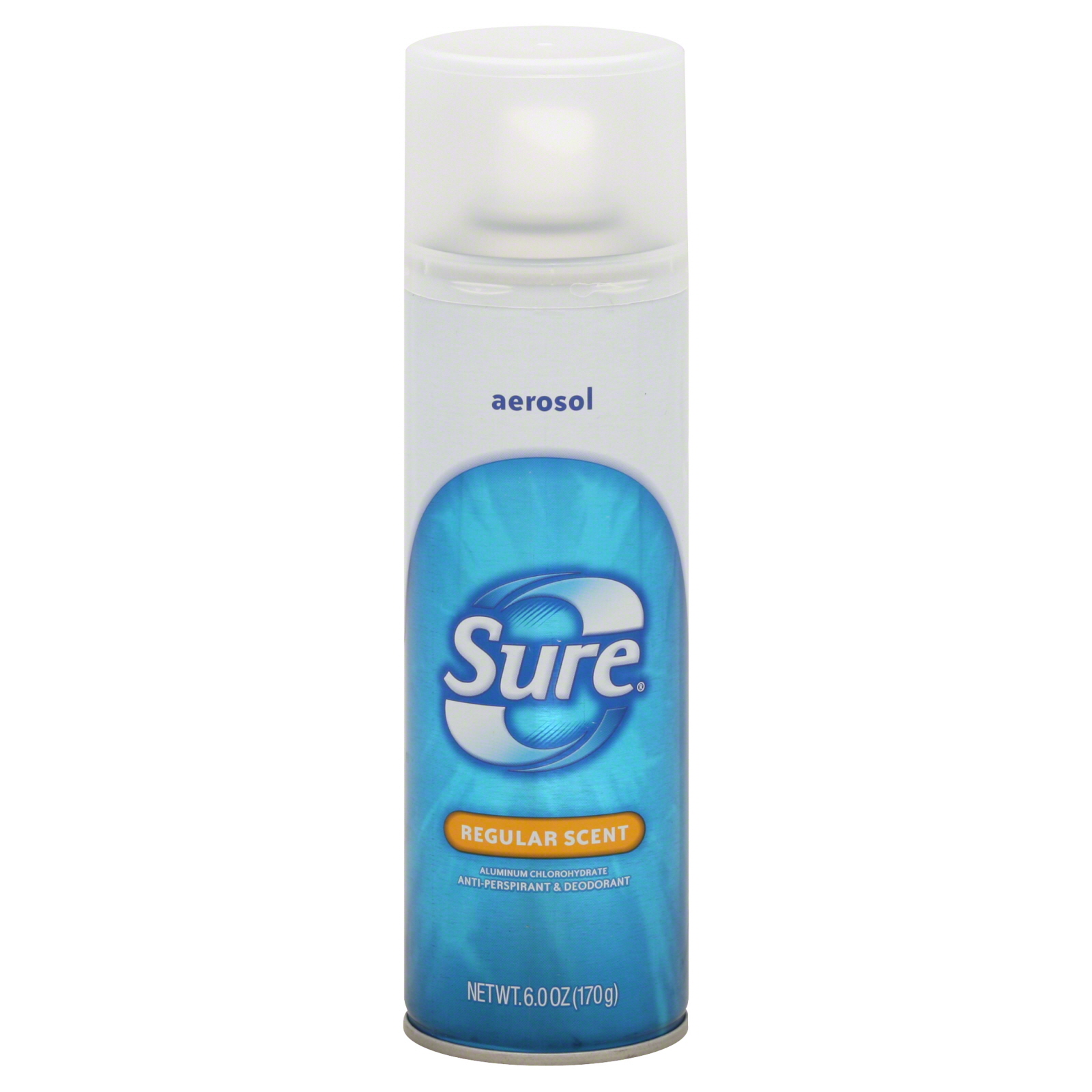 Sure AntiPerspirant & Deodorant, Original Solid, Regular Scent, 2.7 oz