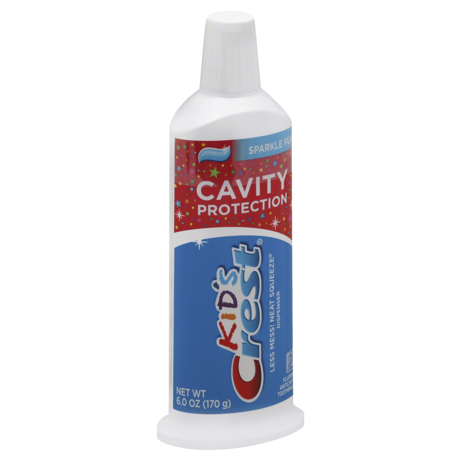 Crest Kids Toothpaste, Fluoride Anticavity, Sparkle Fun, 6 oz (170 g) at Kmart.com