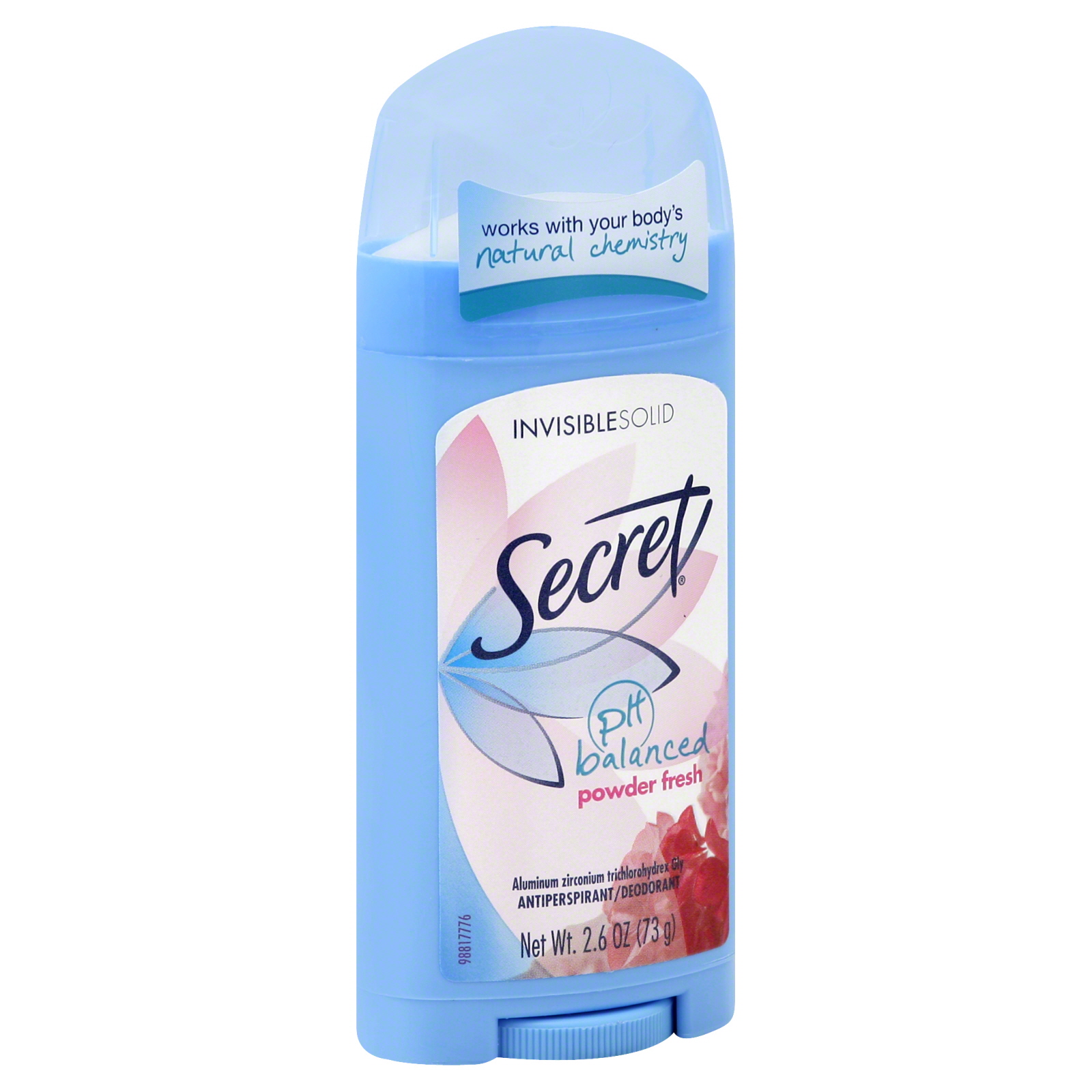 Secret Anti-Perspirant/Deodorant, Invisible Solid, Powder Fresh, 2.6 oz (73 g) at Kmart.com