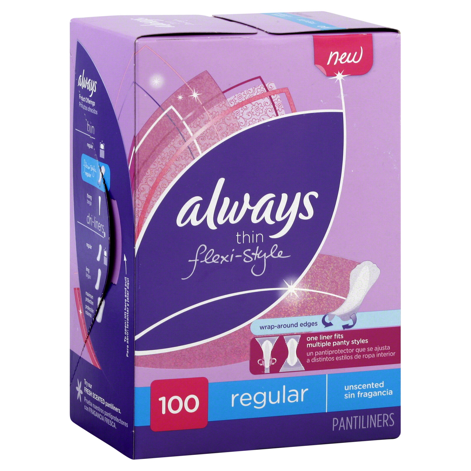 Always Panty Liners UPC & Barcode