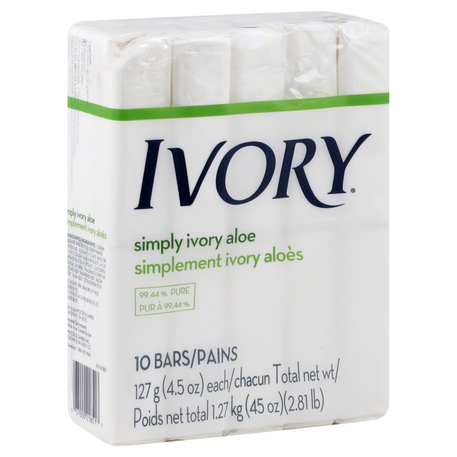 Ivory Soaps UPC & Barcode