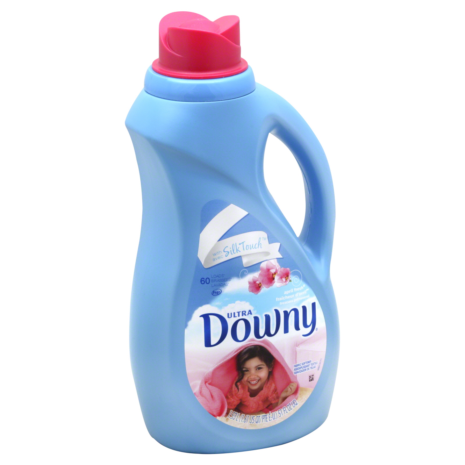 Downy Fabric Softener, Ultra, April Fresh, 51 fl oz (1.61 qt) 1.53 lt at mygofer.com
