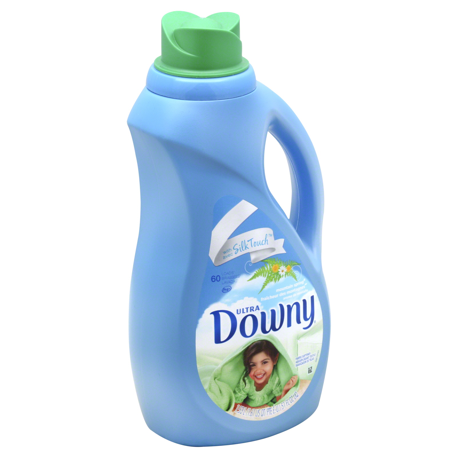 Downy Fabric Softener, Ultra, Mountain Spring, 51 fl oz (1.61 qt) 1.53 lt at mygofer.com