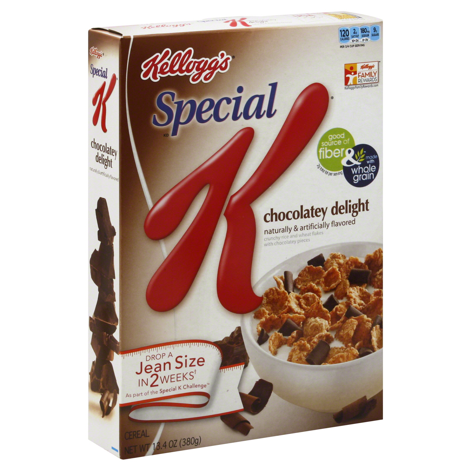 UPC 038000318276 Kellogg's Special K Chocolatey Delight Cereal, 13.4