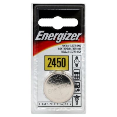 Energizer Battery, Lithium, Watch/Electronic 2450, 1 battery at Kmart.com