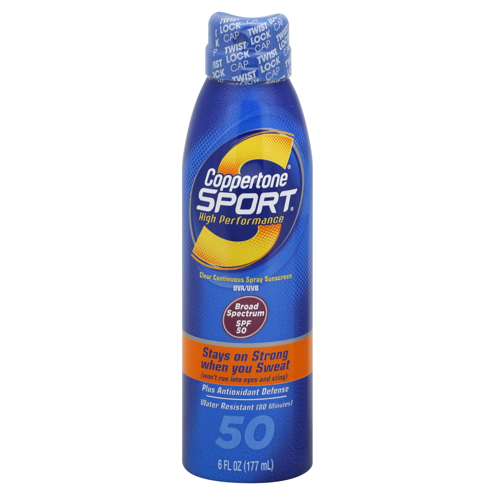 UPC 041100001672 Coppertone Sport Sunscreen, High Performance, Clear