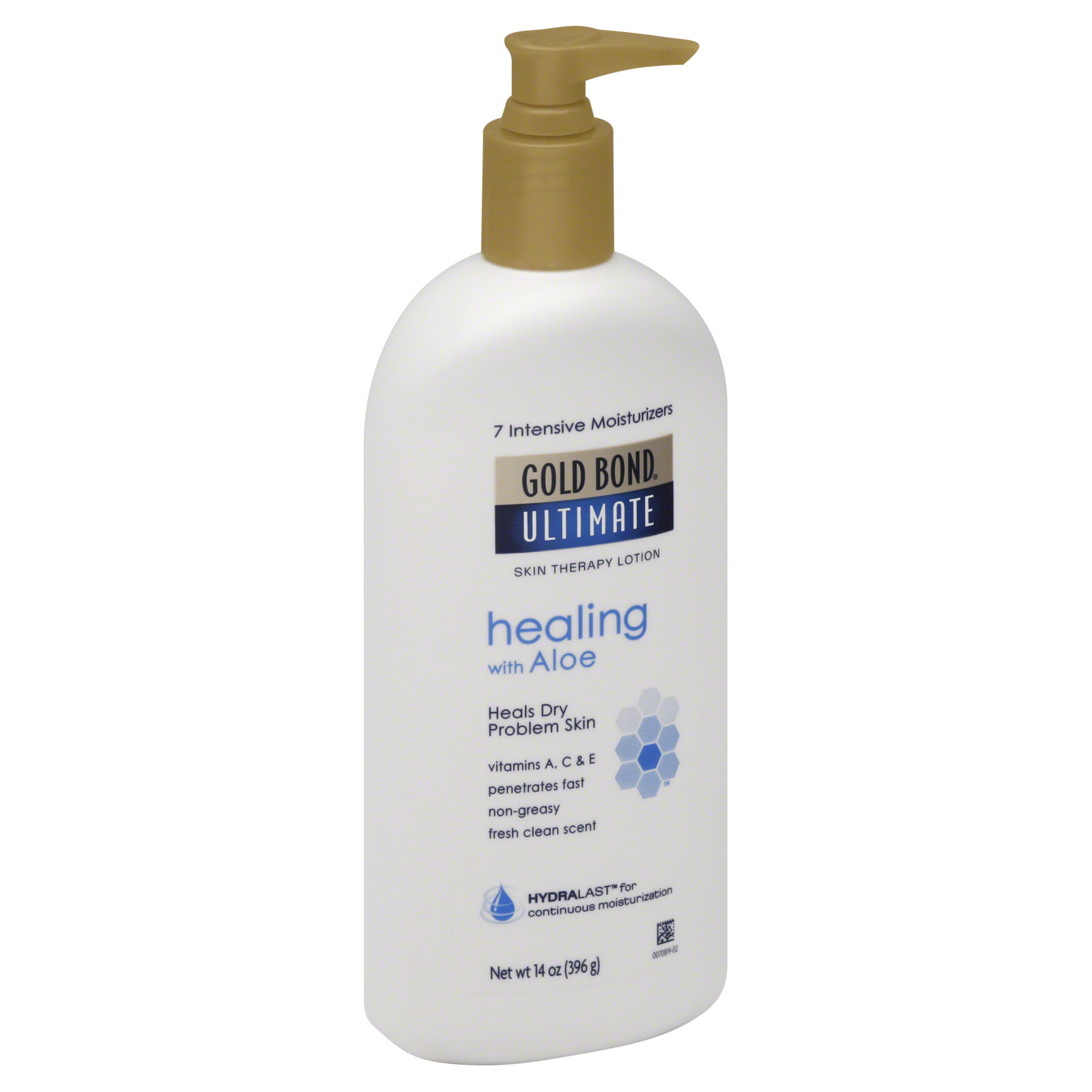Gold Bond Ultimate Lotion, Healing Skin Therapy, Aloe, 14 oz (396 g) - CHATTEM, INC.
