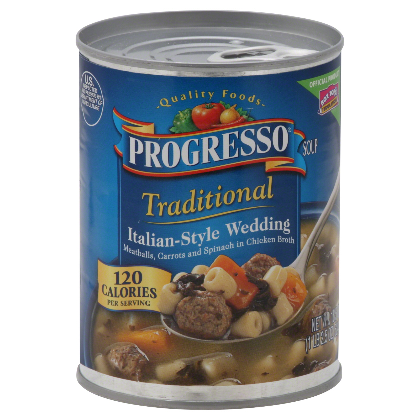 Progresso Traditional Soup, Italian-Style Wedding, 18.5 oz (1 lb 2.5 oz) 524 g at Kmart.com