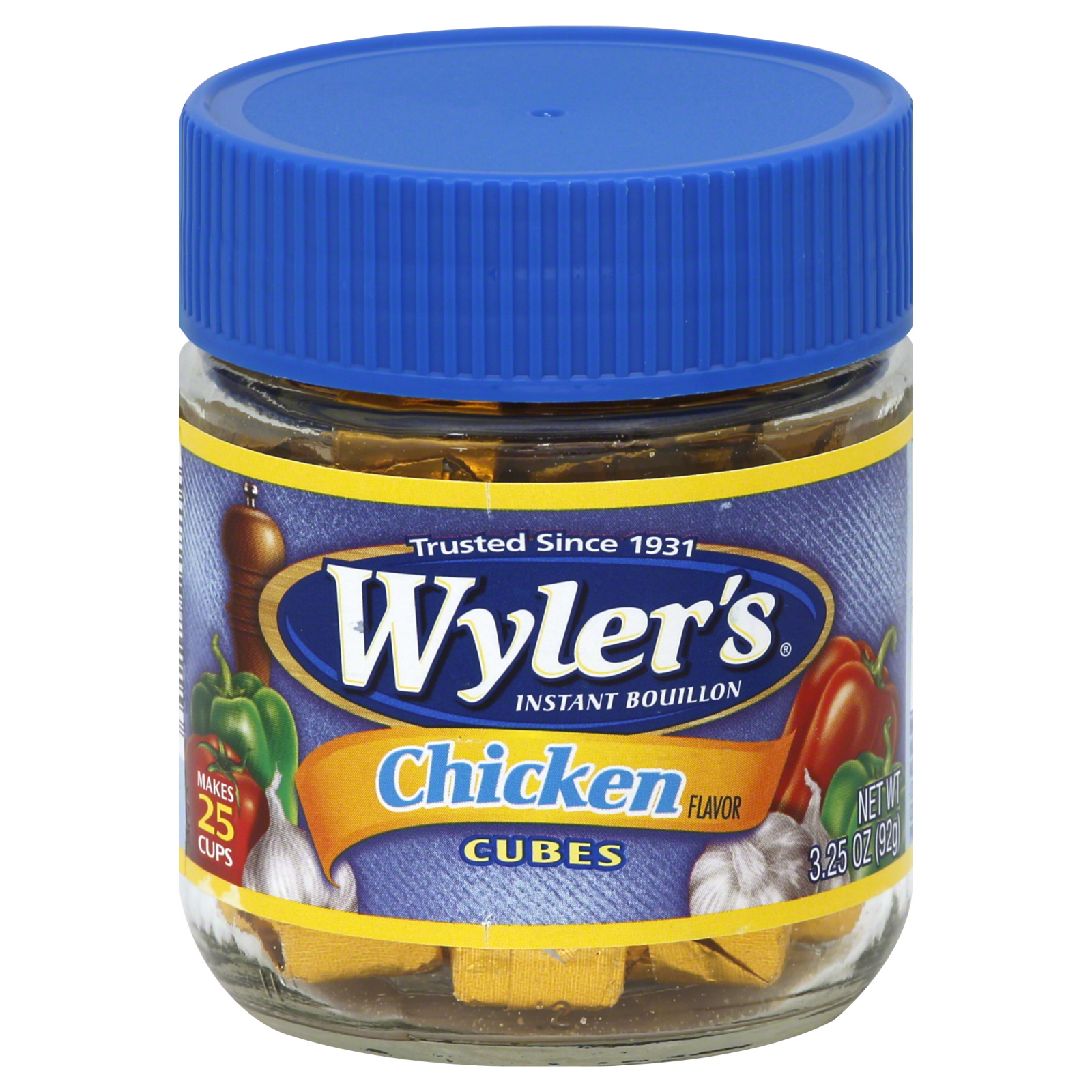 Wyler's Instant Bouillon, Chicken, Cubes, 3.25 oz (92 g) at Kmart.com