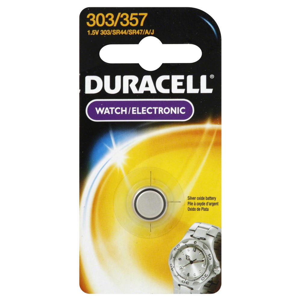 D303 Duracell 303/357 1 Count