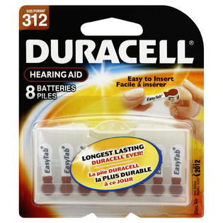 Duracell Battery, Hearing Aid, 312, 8 batteries - Tools - Electricians ...