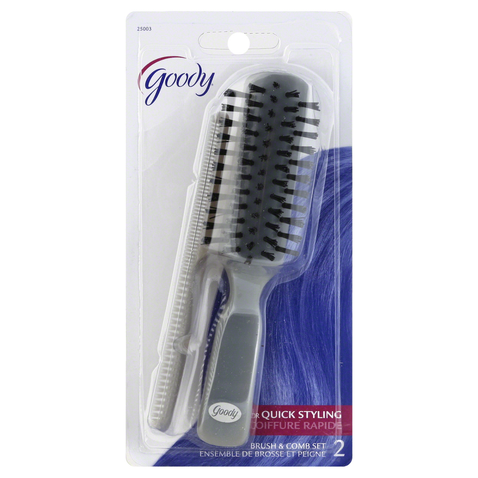UPC 041457250037 product image for Brush & Comb Set, for Quick Styling, 1 set | upcitemdb.com