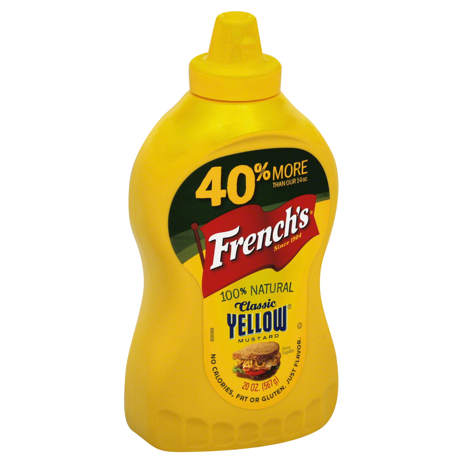 French's Mustard, Classic Yellow, 20 oz (1 lb 4 oz) 567 g Shop Your