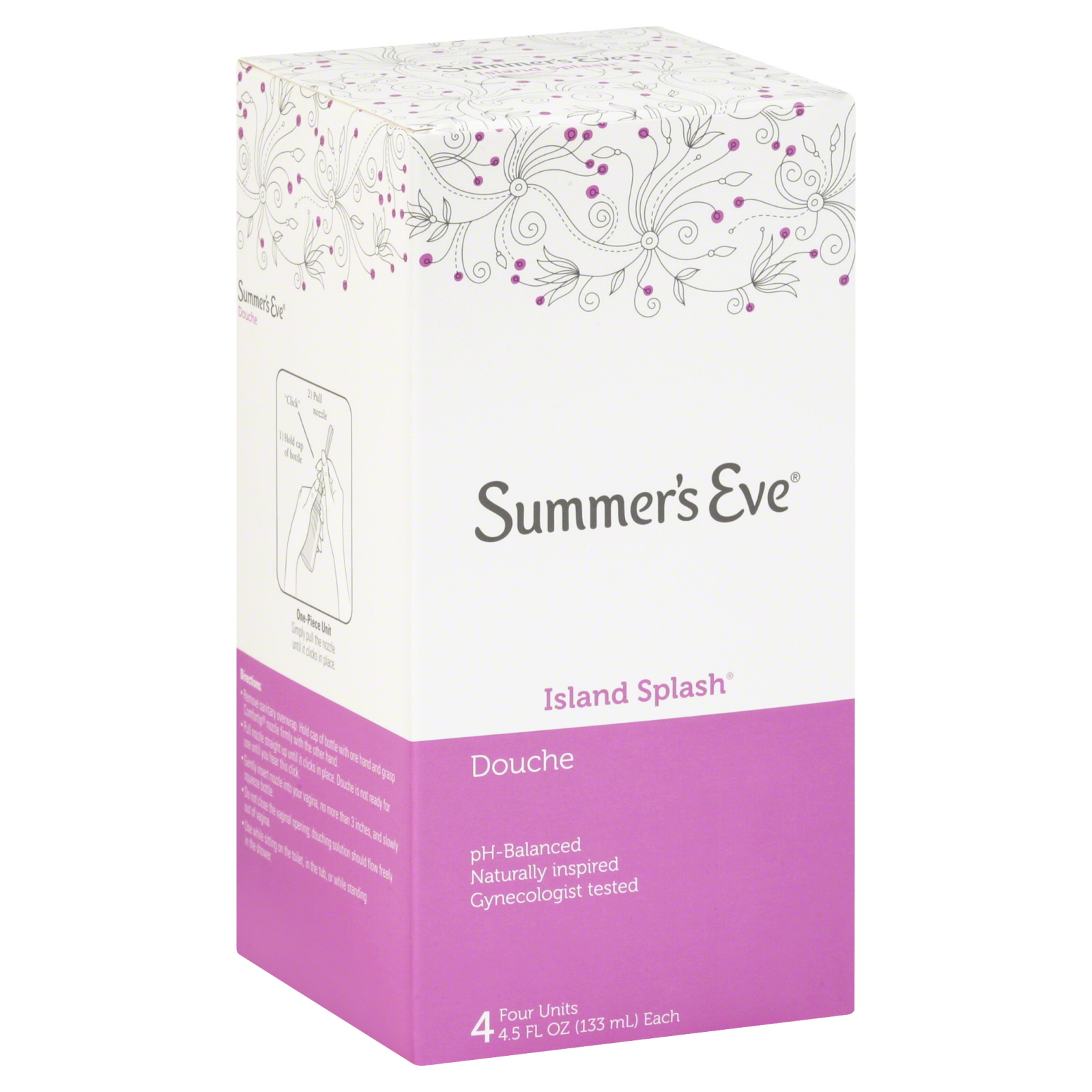 Summer's Eve Douche, Island Splash, 4 - 4.5 fl oz (133 ml) units at Kmart.com
