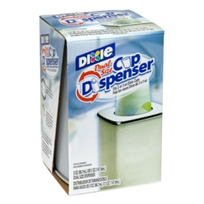 Dixie Cup Dispenser, Dual Size, 1 dispenser at mygofer.com