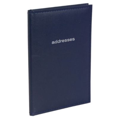 Address Book, 7-3/4 x 5-1/8 inch, 52 Sheets, 1 address book