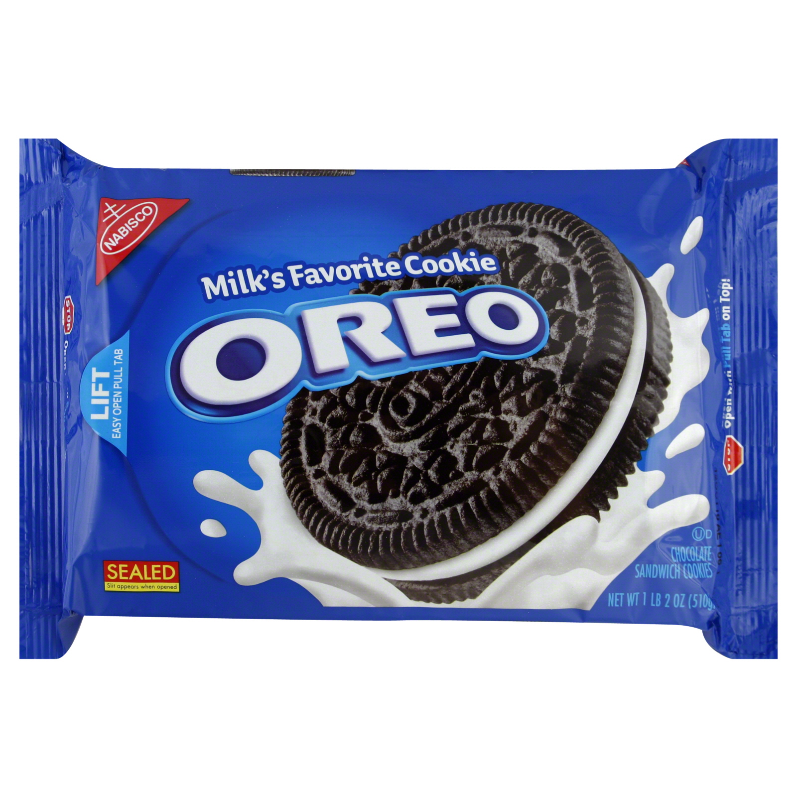 Oreo Cookies, Sandwich, Chocolate, 18 oz (1 lb 2 oz) 510 g at mygofer.com