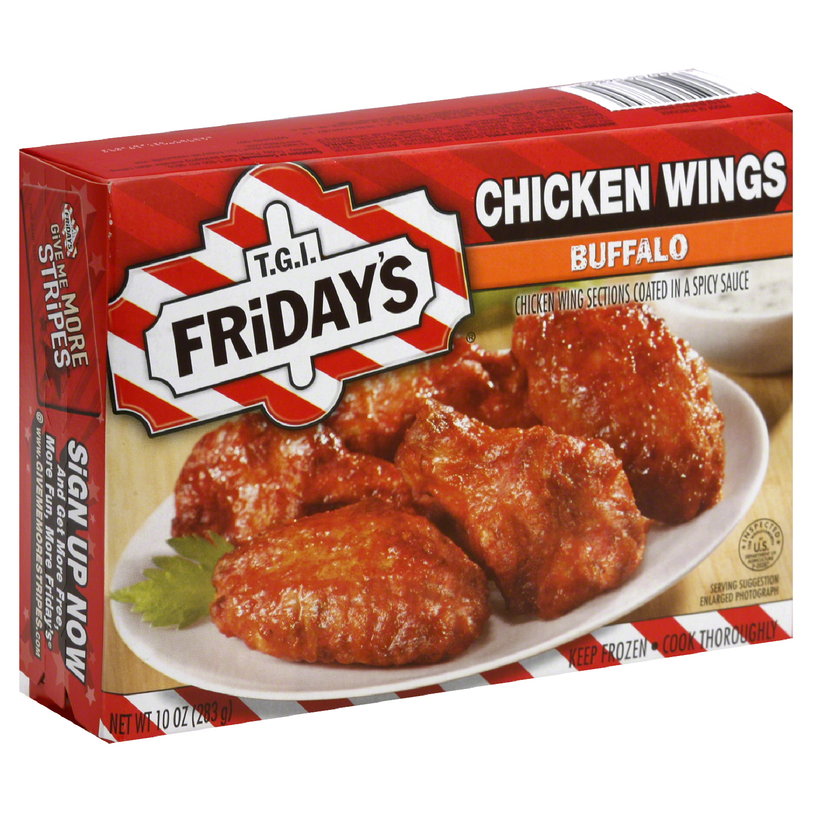T.G.I. Friday's Buffalo Wings 10 oz (283 g)
